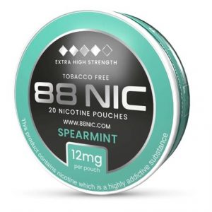 88 NIC - 20 NICOTINE POUCHES 12MG - SPEARMINT