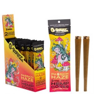 G-ROLLZ - HEMP CONES PASSION HAZE  X 12
