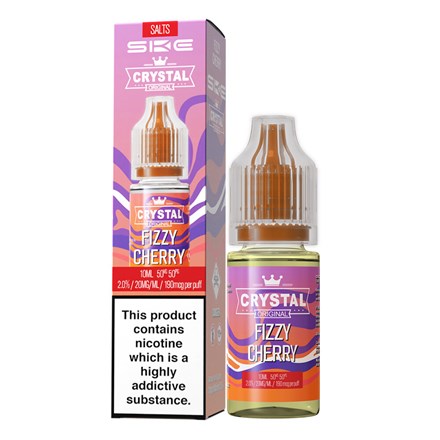 SKE CRYSTAL - 10ML NIC SALTS FIZZY CHERRY - 20MG