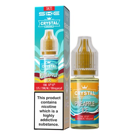 SKE CRYSTAL - 10ML NIC SALTS PINEAPPLE ICE - 20MG