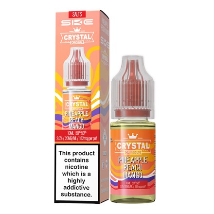 SKE CRYSTAL - 10ML NIC SALTS PINE PEACH MAN - 20MG