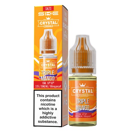 SKE CRYSTAL - 10ML NIC SALTS TRIPLE MANGO - 20MG