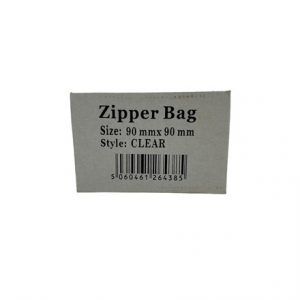90 X 90MM CLEAR BAGS - 1000PCS