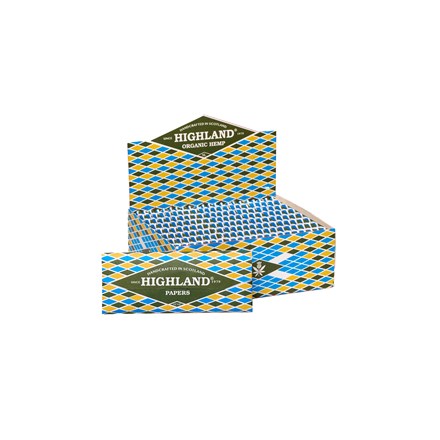 HIGHLAND XL HEMP KING SIZE PAPERS -