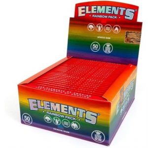 ELEMENTS RAINBOW KING SIZE SLIM PAPERS -