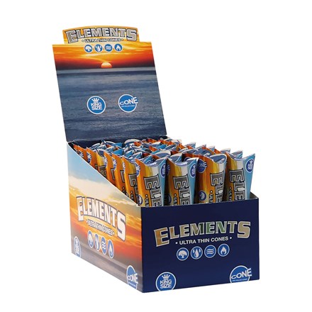 ELEMENTS BLUE KING SIZE CONES -