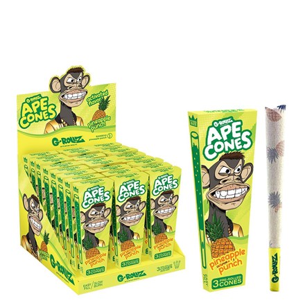 G-ROLLZ APE CONES - PINEAPPLE PUNCH 3'S -