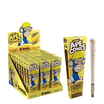 G-ROLLZ CONES - BANANA CLOUD 3'S -