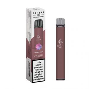 ELFBAR 600 PUFF POD KIT - CHERRY COLA