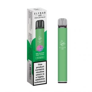 ELFBAR 600 PUFF POD KIT - KIWI PASSIONFRUIT GUAVA