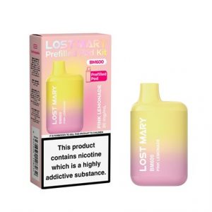 LOST MARY BM600 POD KIT 20MG - PINK LEMONADE