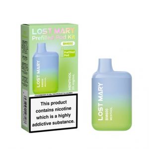 LOST MARY BM600 POD KIT 20MG - MENTHOL