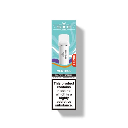 SKE CRYSTAL 600 PUFF POD  - MENTHOL