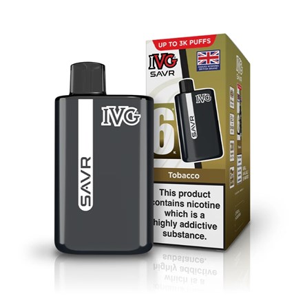 IVG SAVR 3000 PUFF POD KIT - TOBACCO