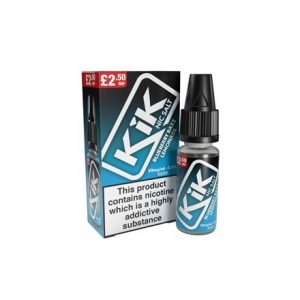 KIK NIC SALT LIQUID 10ML 20MG - BLUBERRY RAZZ LEMN