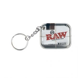 RAW MINIATURE KEYCHAIN TRAY - SILVER