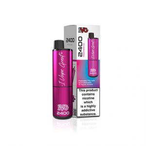 IVG 2400 RECHARGE VAPE KIT 20MG - WATERMELON ICE