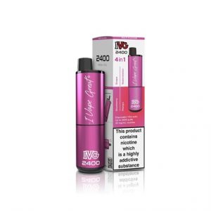 IVG 2400 RECHARGE VAPE KIT 20MG - FRUITS EDITION