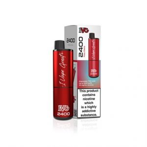 IVG 2400 RECHARGE VAPE KIT 20MG - FIZZY CHERRY