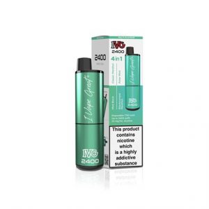 IVG 2400 RECHARGE VAPE KIT 20MG - MENTHOL EDITION