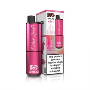 IVG 2400 RECHARGE VAPE KIT 20MG - WATERMELON EDITI
