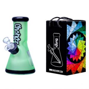 CHONGZ - 20CM NEON GREEN GLASS WATERPIPE