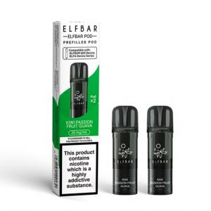 ELFBAR 600 PODS - KIWI PASSION FRUIT GUAVA - 2 PK