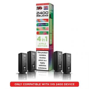 IVG 2400 REFILL PODS - APPLE EDITION