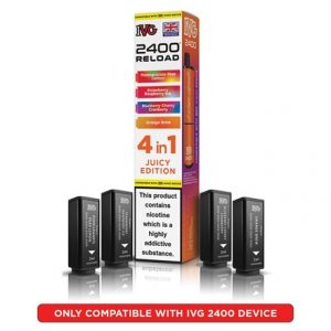 IVG 2400 REFILL PODS - JUICY EDITION
