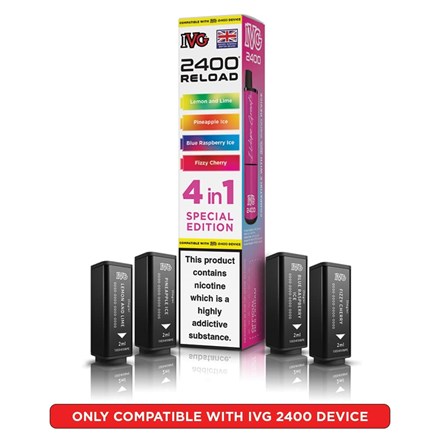 IVG 2400 REFILL PODS - SPECIAL EDITION