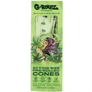 G-ROLLZ - GREEN HEMP PRE-ROLLED CONES -