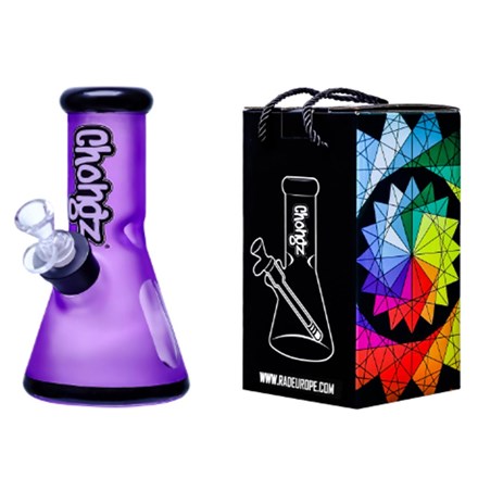 CHONGZ 20CM PURPLE 'NON GEO' WATERPIPE