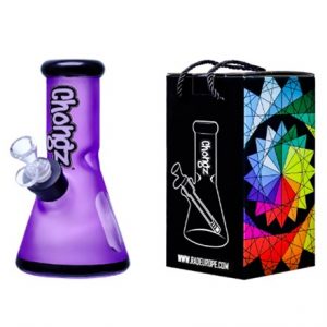 CHONGZ 20CM PURPLE 'NON GEO' WATERPIPE