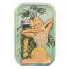 G-ROLLZ - GREEN M/MONROE MEDIUM TRAY 17.5 X 27.5CM