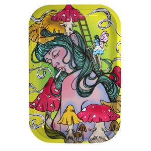 G-ROLLZ - SMOKEY SHROOM MEDIUM TRAY 17.5 X 27.5CM