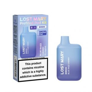 LOST MARY BM600 POD KIT 20MG - BLUE RAZZ CHERRY