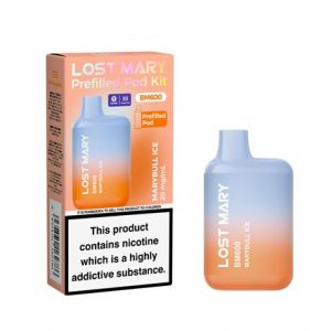 LOST MARY BM600 POD KIT 20MG - MARYBULL ICE