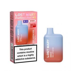 LOST MARY BM600 POD KIT 20MG - RED APPLE ICE