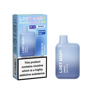 LOST MARY BM600 POD KIT 20MG - MAD BLUE