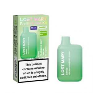 LOST MARY BM600 POD KIT 20MG - KIWI PSN FRUIT GUAV