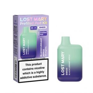 LOST MARY BM600 POD KIT 20MG - BLACKCURRANT APPLE