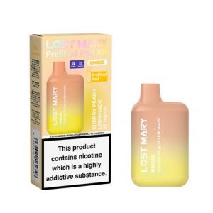 LOST MARY BM600 POD KIT 20MG - CHERRY PEACH LMND