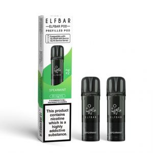 ELFBAR 600 PODS - SPEARMINT - 2 PK