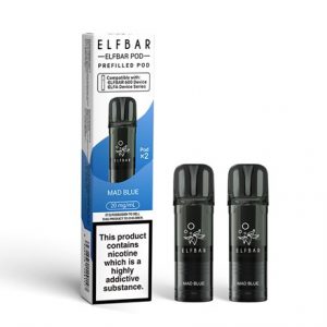 ELFBAR 600 PODS - MAD BLUE - 2 PK