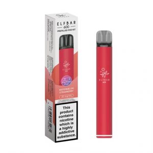 ELFBAR 600 PUFF POD KIT - WATERMELON STRAWBERRY