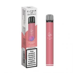 ELFBAR 600 PUFF POD KIT - STRAWBERRY SNOOW