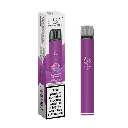 ELFBAR 600 PUFF POD KIT - BLUBERRY RASPBERRY