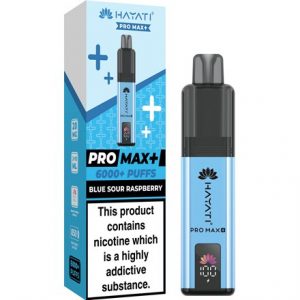 HAYATI PRO MAX PLUS 6K - BLUE SOUR RASPBERRY