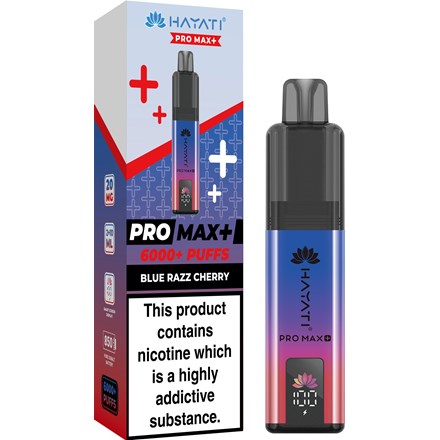 HAYATI PRO MAX PLUS 6K - BLUE RAZZ CHERRY