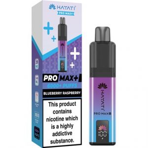 HAYATI PRO MAX PLUS 6K - BLUEBERRY RASPBERRY